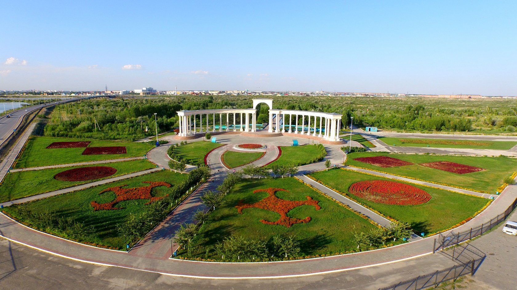 Город Туркестан парк первого президента