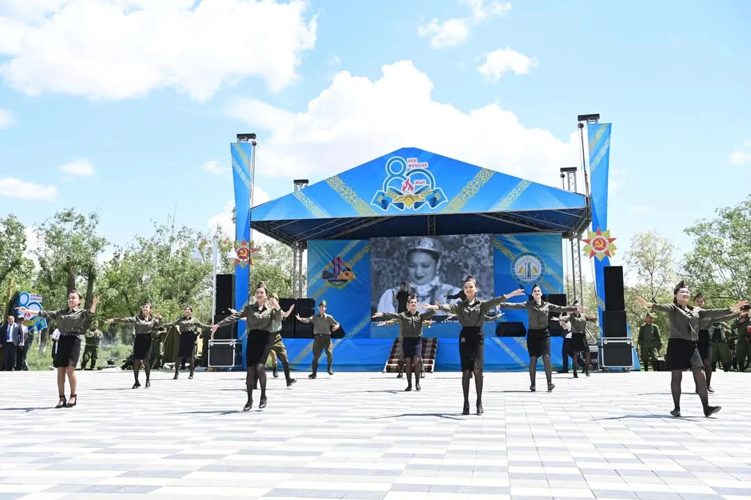 В Казалинском районе прошло мероприятие, посвященное 80-летию Великой Победы 5 1000062833