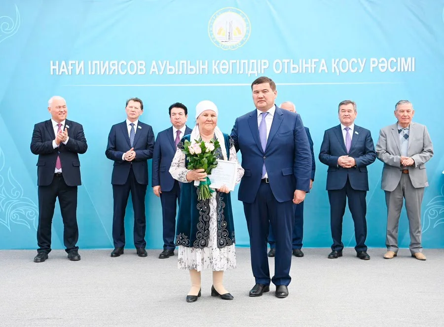 Аул имени Наги Ильясова подключили к природному газу 3 495384862 988954780092433 177564