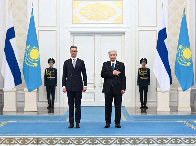 Касым-Жомарт Токаев провел переговоры с Президентом Финляндии Александром Стуббом 2 1 196 mediumthumb