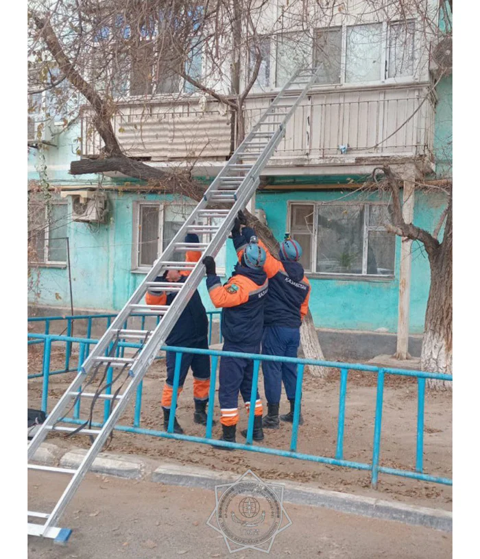 В Кызылорде спасатели пришли на помощь пожилой женщине 2 5256168758122843997 1