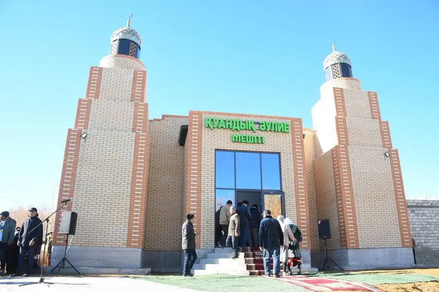 В Кызылординской области открылась новая мечеть 2 579088005 4437053443182235 72418