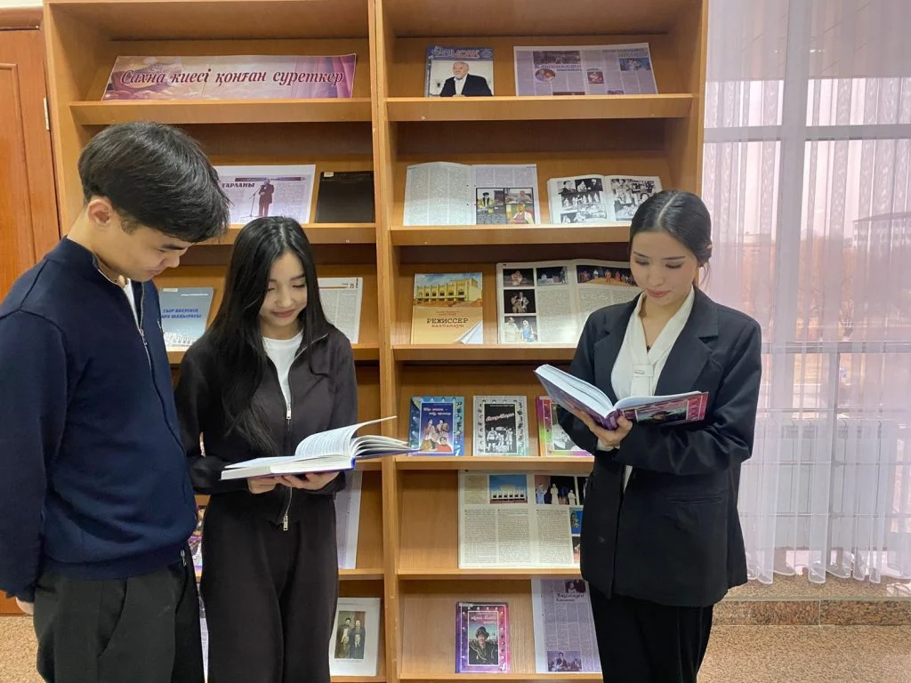 В библиотеке имени А.Тажибаева состоялась презентация книги «Режиссер жазбалары» 3 595214128 4347947212194540 7447406576082445486 n