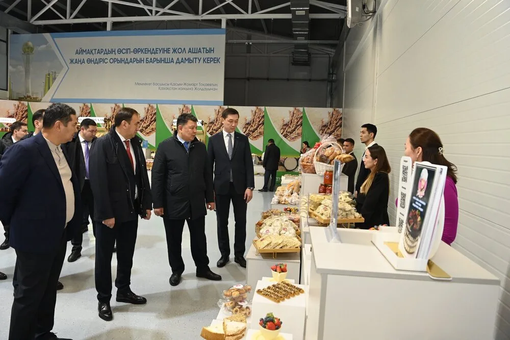 Заместитель Премьер-министра РК ознакомился с работой малой промышленной зоны «Тұмар» 2 595510459 1152746237046619 11089