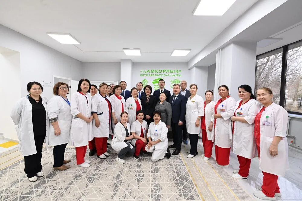 Министр здравоохранения РК ознакомилась с работой центра раннего вмешательства «Қамқорлық» в Кызылорде 2 637718042 1211514944503081 21291