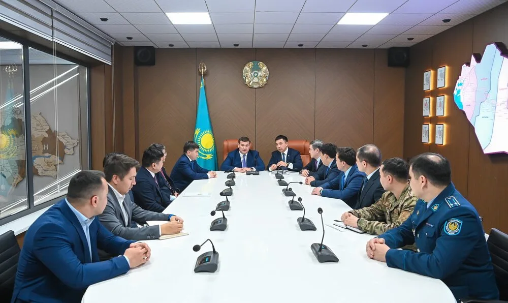 Аким области ознакомился с работой Центра оперативного управления 2 641503035 1216399460681296 44629