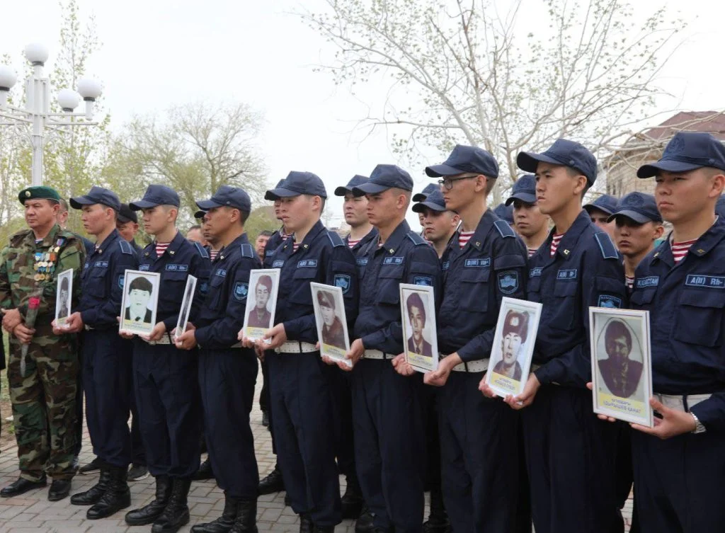 В Кызылорде прошел митинг в память о воинах, погибших на таджикско-афганской границе 2 668095612 4241464266120299 5361703032482525189 n