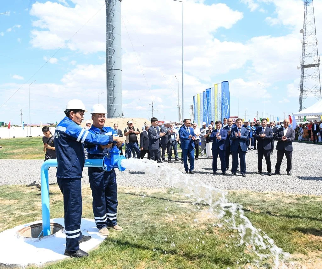 В Жанакоргане введена в эксплуатацию водораспределительная станция 1 766889988 1349700720684502 3066136020846527532 n